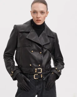ANNA TRENCH JAKKE<Randers Outlet
