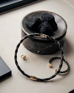 LEATHER TWIST ARMBÅND<Randers Sale