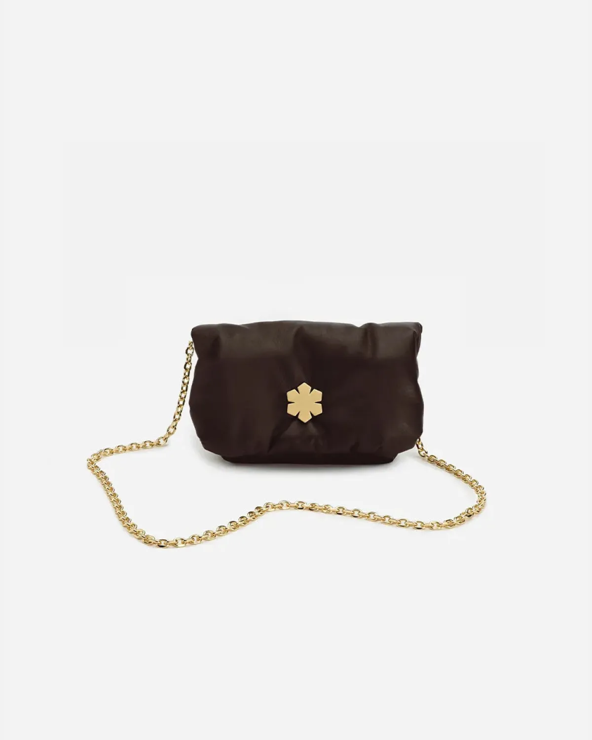 LOUISA CLUTCH - UPCYCLED SKIND<Randers Best
