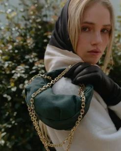 SWAN TASKE LILLE - FOREST GREEN<Randers Clearance